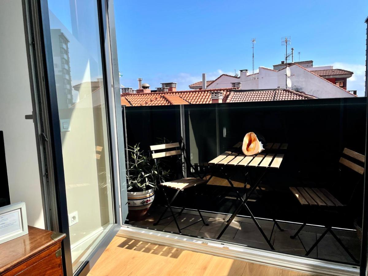 Atico Marques Vistas Al Mar - Garaje Opcional Apartment Gijon Bagian luar foto